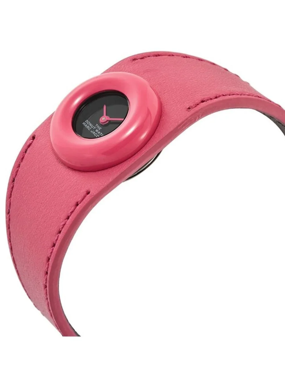 NWT Marc Jacobs The Donut Quartz Black Dial Ladies Watch